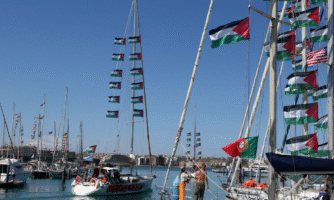L’interception par Israël de la flottille mondiale Sumud naviguant vers Gaza avive les craintes pour les 175 militant·e·s détenus arbitrairement